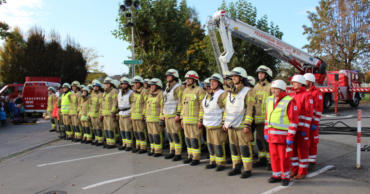 22.10.2016 Schlussübung der Feuerwehr Wolfurt
