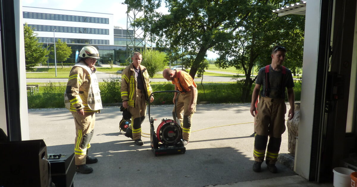 ENr-23 16.07.2016 17:21 Uhr – Wolfurt Konrad Doppelmayr Straße >> BMA hat ausgelöst