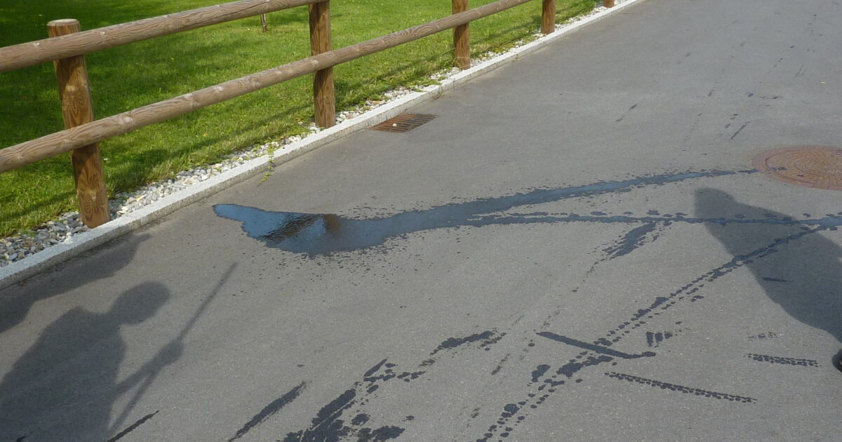 ENr-25 23.07.2016 09:50 Uhr – Montfortstraße >> Ölspur