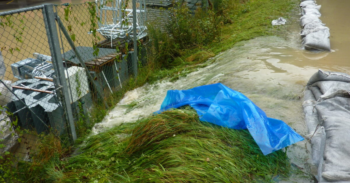 ENr-38 bis 47 19.09.2016 08:44 Uhr – WOLFURT >> Hochwasserlage