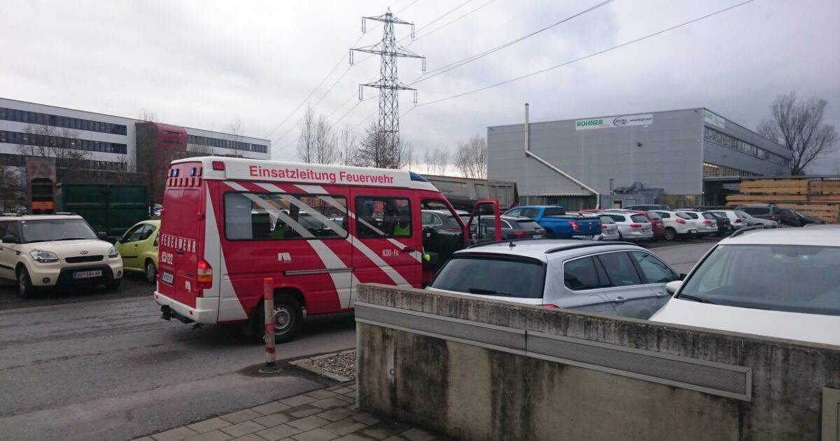 ENr-14 20.03.2017 08:19 Uhr – Konrad Doppelmayr Straße >> BMA hat ausgelöst