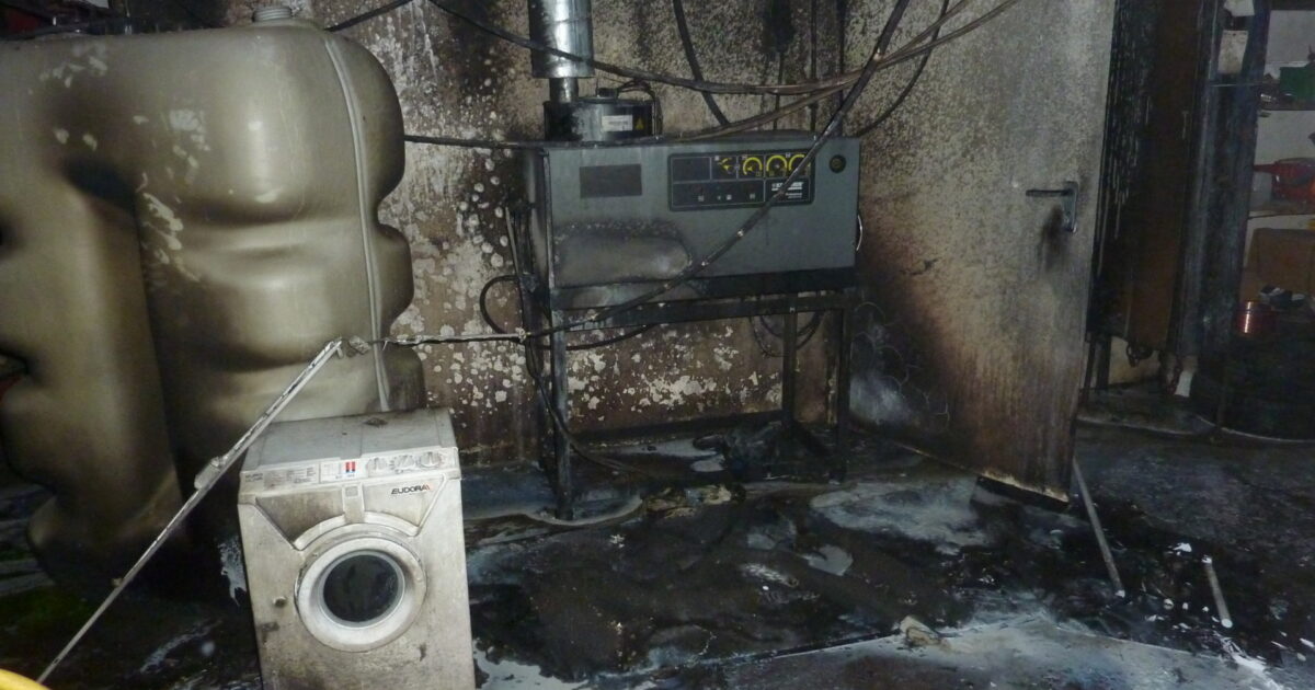 ENr-10 17.01.2019 07:25 Uhr – Schreibern >> Brand in Betriebsraum