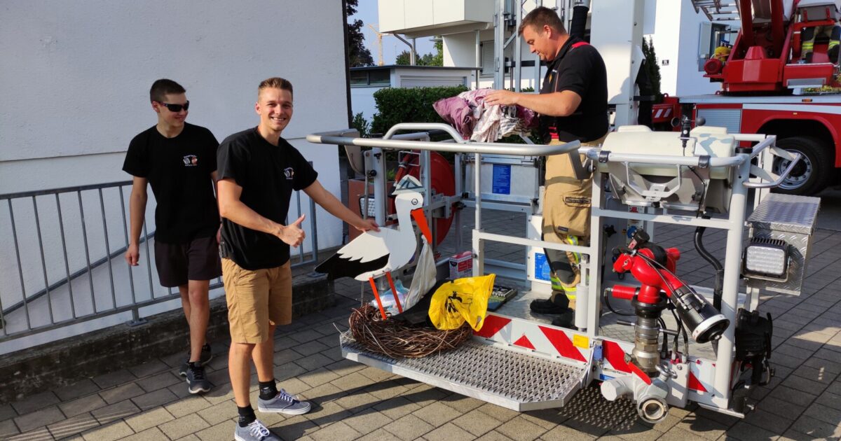 Nachwuchs bei der Feuerwehr – Geburt Valentin