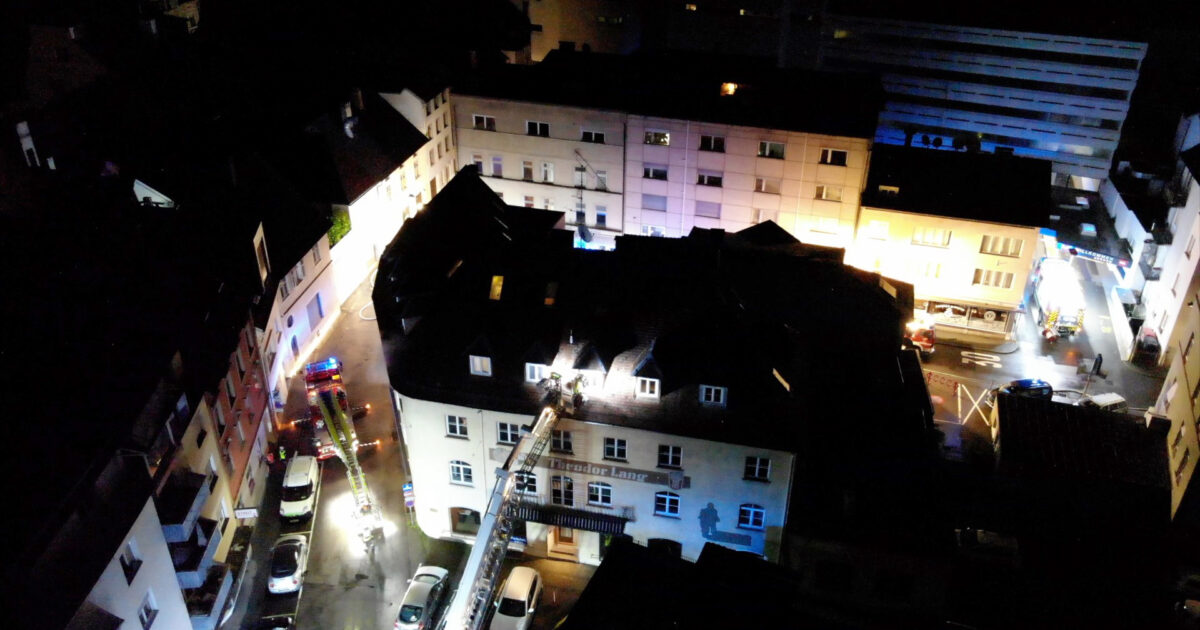 Einsatz Nr-21 06.04.2022 03:34 Uhr – BREGENZ Jahnstraße >> Wohnungsbrand