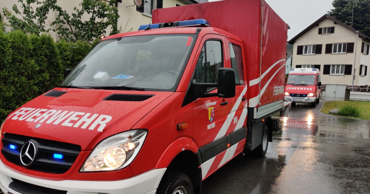Einsatz Nr-40-42 05.06.2022 – mehrere Hochwassereinsätze