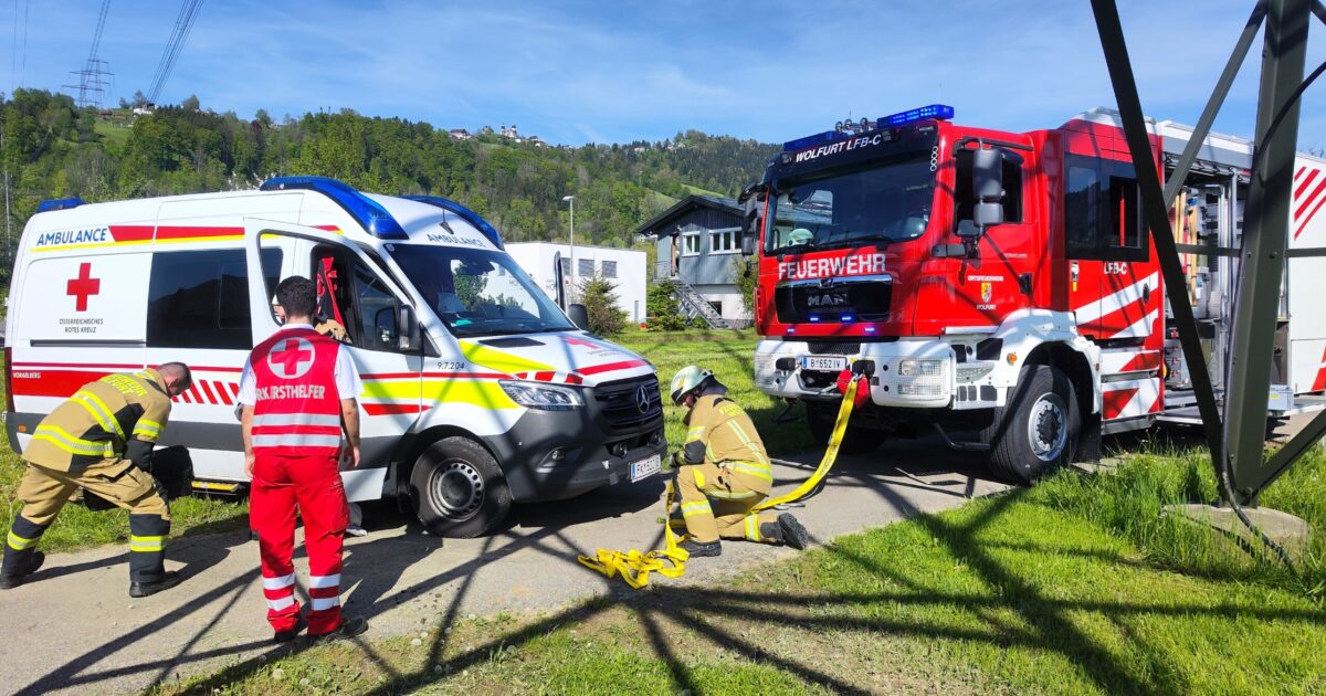 Einsatz Nr-16 04.05.2023 16:38 Uhr – Untertellenmoos >> Unterstützung Rettungsdienst