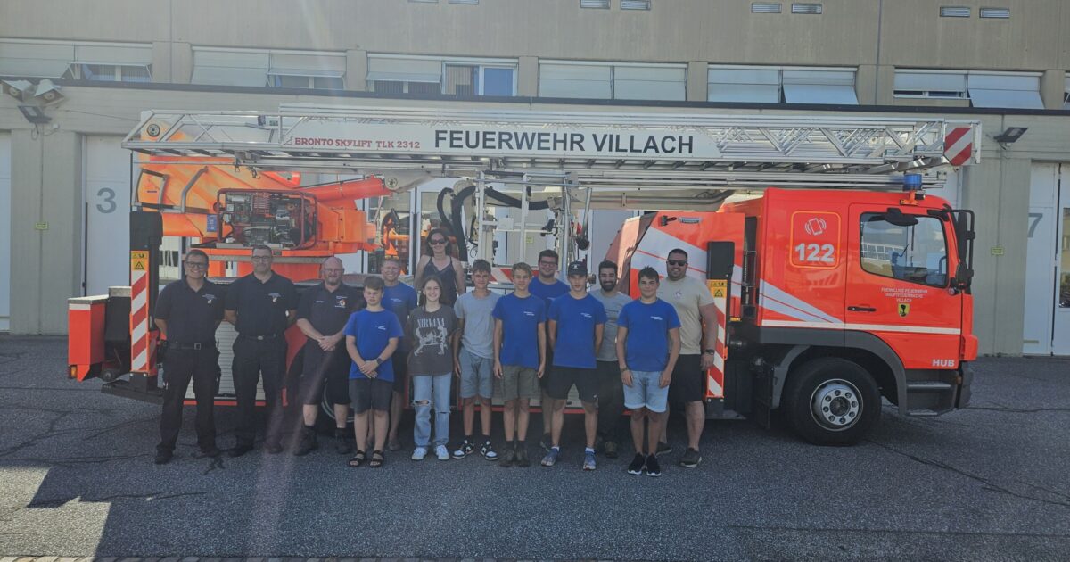 Feuerwehrjugend Ausflug nach Kärnten vom 25. bis 27. August 