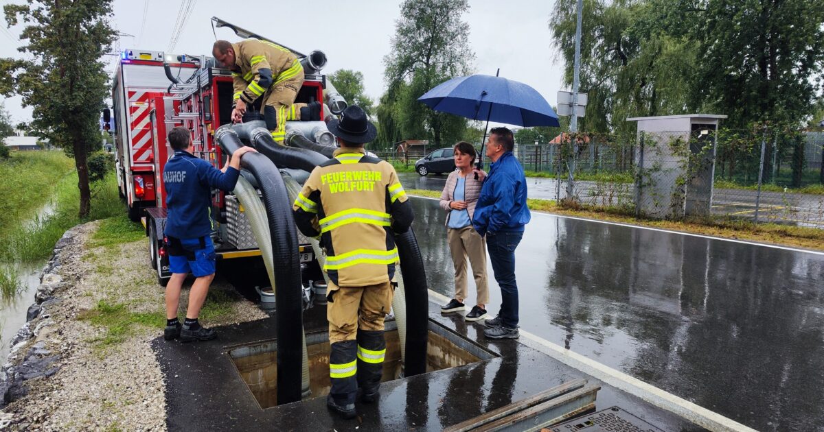 Einsatz Nr-50 27.08.2023 16:13 Uhr – Bildsteinerstrasse >> Hochleistungspumpe stellen
