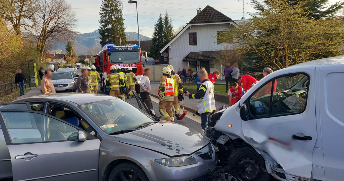 Einsatz-Nr. 20 19.03.2024 17:47 Uhr – Brühlstraße> VU PKW gegen PKW