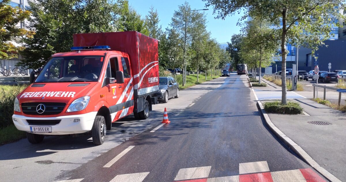 Einsatz-Nr. 111 18.09.2024 14:40 Uhr – Dürstraße>> Ölspur