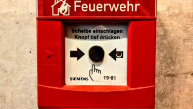 Symbol Bild Druckknopfmelder BMA