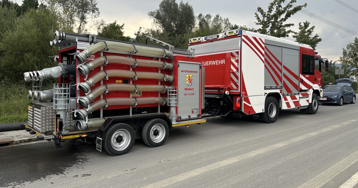 Einsatz-Nr. 090 | 27.08.2025 | 17:30 Uhr – Bildsteinerstraße >> HLP 16.000 in Stellung gebracht