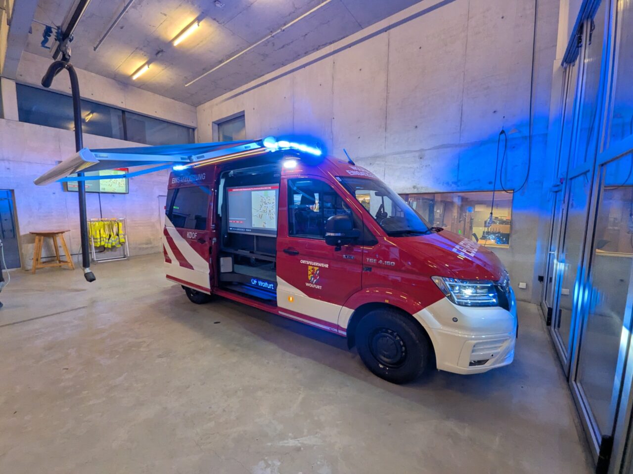 KDOF Kommandofunkfahrzeug Feuerwehr Wolfurt