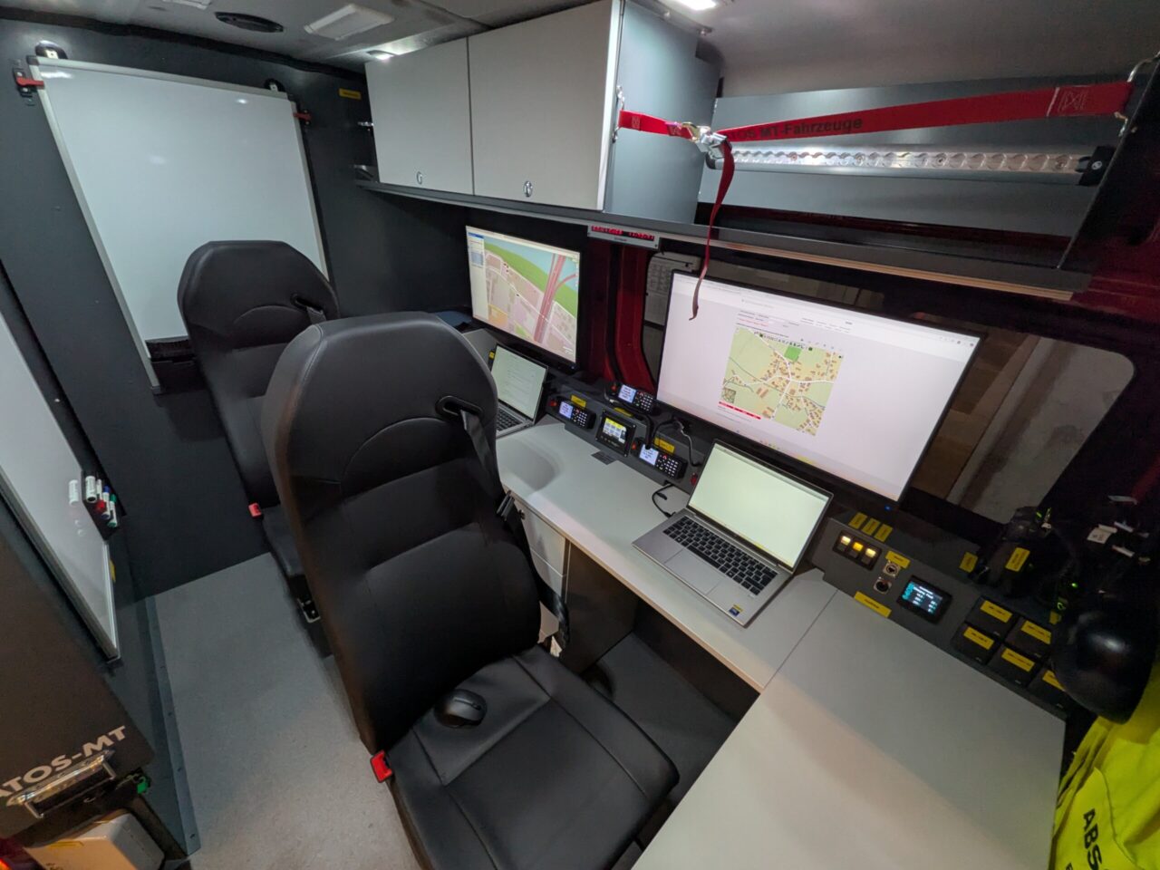 KDOF Innenraum Führungsarbeitsplatz