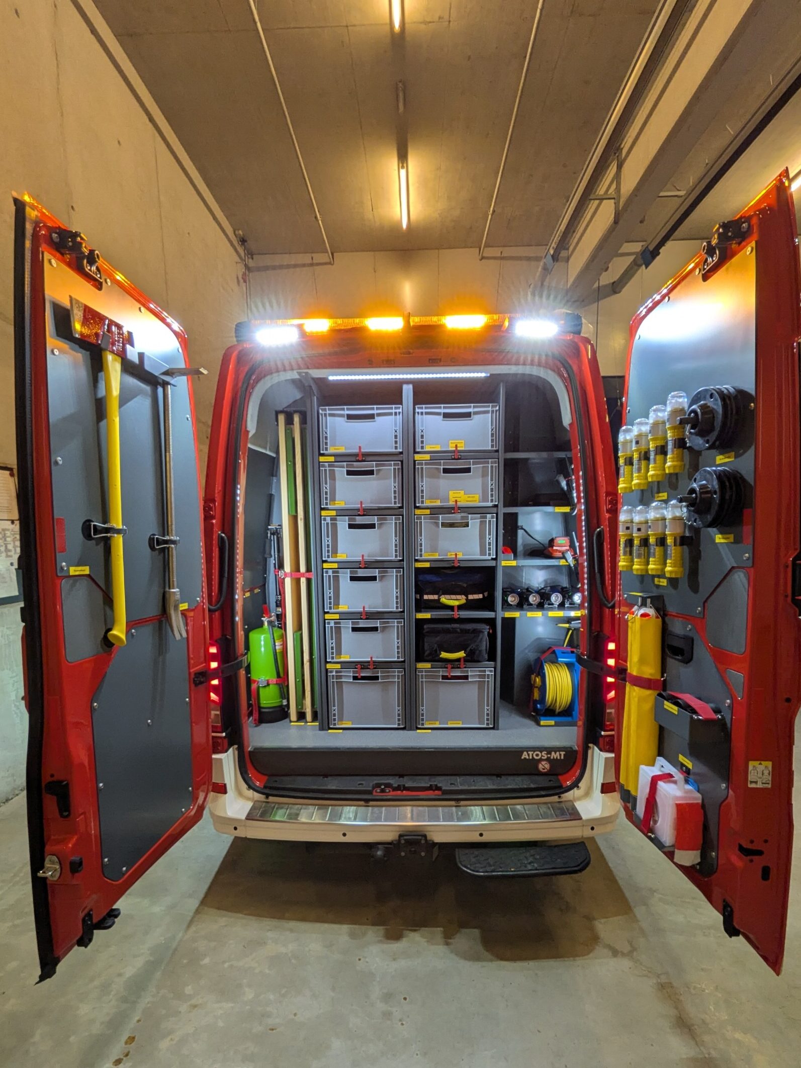 KDOF Heckbeladung strukturiert